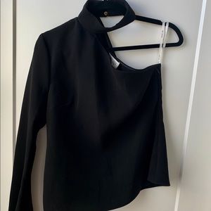 Rachel Zoe One shoulder top
